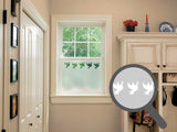 Dove Cut Out Bespoke Custom Frosted Window Film