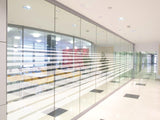 Horizontal Varying Line Pattern, Decorative Patterned Window Film, 152cm