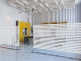 44mm Frosted horizontal Line, Decorative Patterned Window Film   50cm, 76cm, 100cm, 152cm