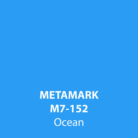 Ocean Gloss Vinyl M7-152, Metamark 7 Series, self-adhesive, sticky back polymeric sign making vinyl