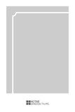 Bespoke window frame cut out, frosted, custom, decorative, home window film WF 02