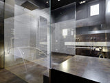 Frosted Shells White Frosted Vinyl Privacy Glass Covering Window Film ATO