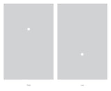 Triple Dot / Circle Cut Out Bespoke Custom Frosted Window Film