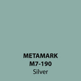 Silver Gloss Vinyl M7-190, Metamark 7 Series, self-adhesive, sticky back polymeric sign making vinyl