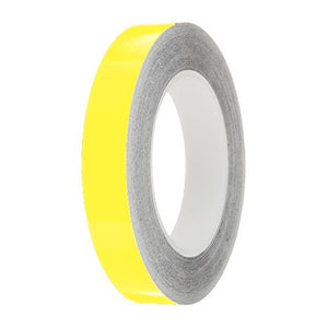 Lemon Gloss Colour Pin Stripe tapes, 50m roll, sticky self-adhesive, vinyl decal line tape