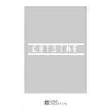 Cuisine cut out, bespoke, custom, frosted kitchen window film