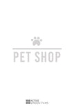P6 - Bespoke pet shop vinyl cut window sticker, contour cut, for commercial windows/glass or walls.