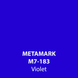 Violet Gloss Vinyl M7-183, Metamark 7 Series, self-adhesive, sticky back polymeric sign making vinyl