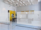 35mm Frosted horizontal Line, Decorative Patterned Window Film   50cm, 76cm, 100cm, 152cm