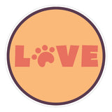 P10  - Bespoke love pet shop / vets, window sticker, high quality, vinyl sticky back plastic, Commercial Window Glass Stickers