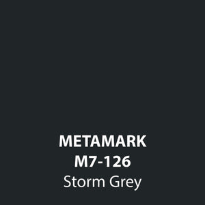 Storm Grey Gloss Vinyl M7-126, Metamark 7 Series, self-adhesive, sticky back polymeric sign making vinyl