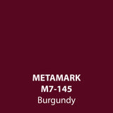Burgundy Gloss Vinyl M7-145, Metamark 7 Series, self-adhesive, sticky back polymeric sign making vinyl
