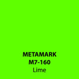Lime Gloss Vinyl M7-160, Metamark 7 Series, self-adhesive, sticky back polymeric sign making vinyl
