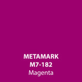 Magenta Gloss Vinyl M7-182, Metamark 7 Series, self-adhesive, sticky back polymeric sign making vinyl