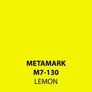Lemon Gloss Vinyl M7-130, Metamark 7 Series, self-adhesive, sticky back polymeric sign making vinyl