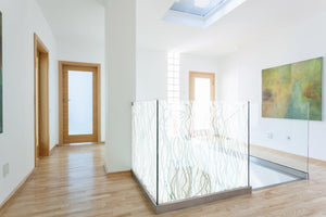 Willow Reed Designer Contemporary Patterned, Window Film, Privacy Decorative Film 50cm, 76cm. 100cm, 152cm